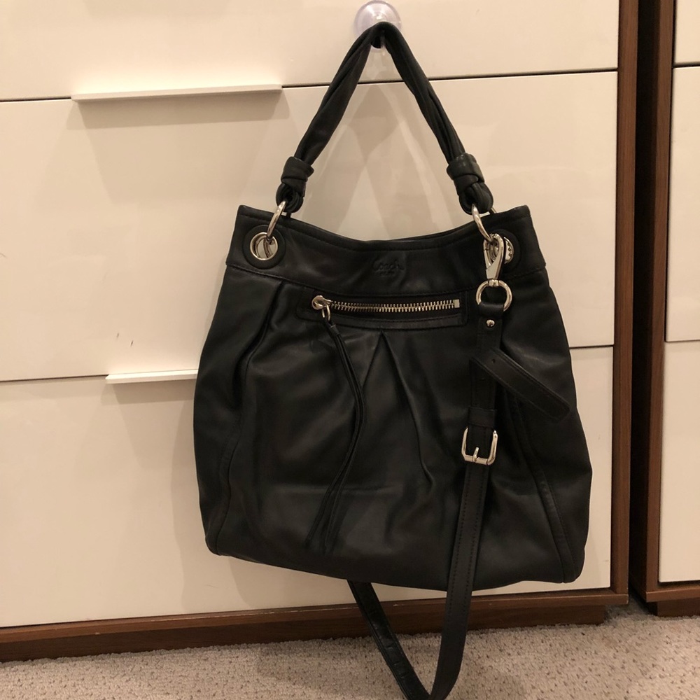 Coach Leather Hobo